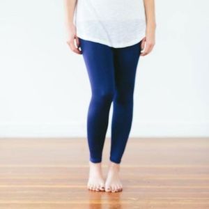 Ooh La Leggings Blue One Size Super Soft